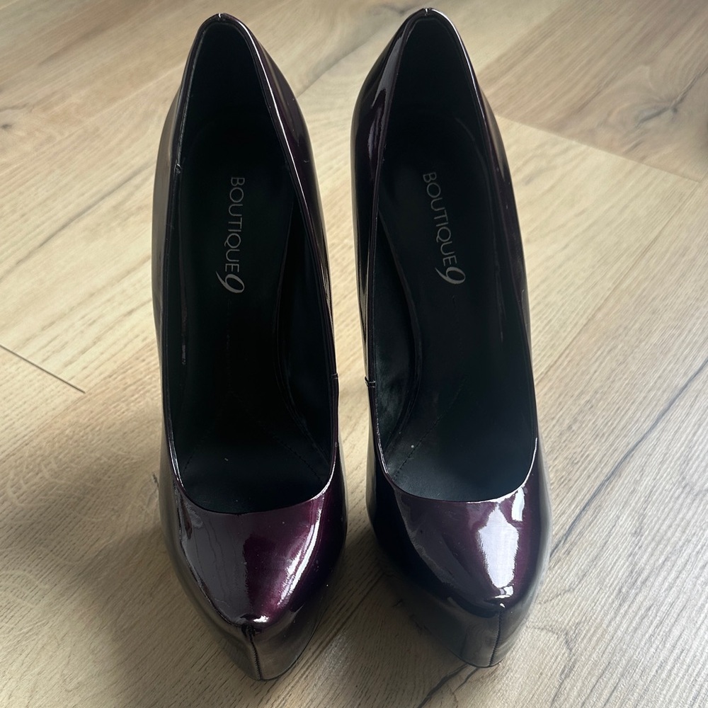 Boutique 9 Dark Burgundy Heels